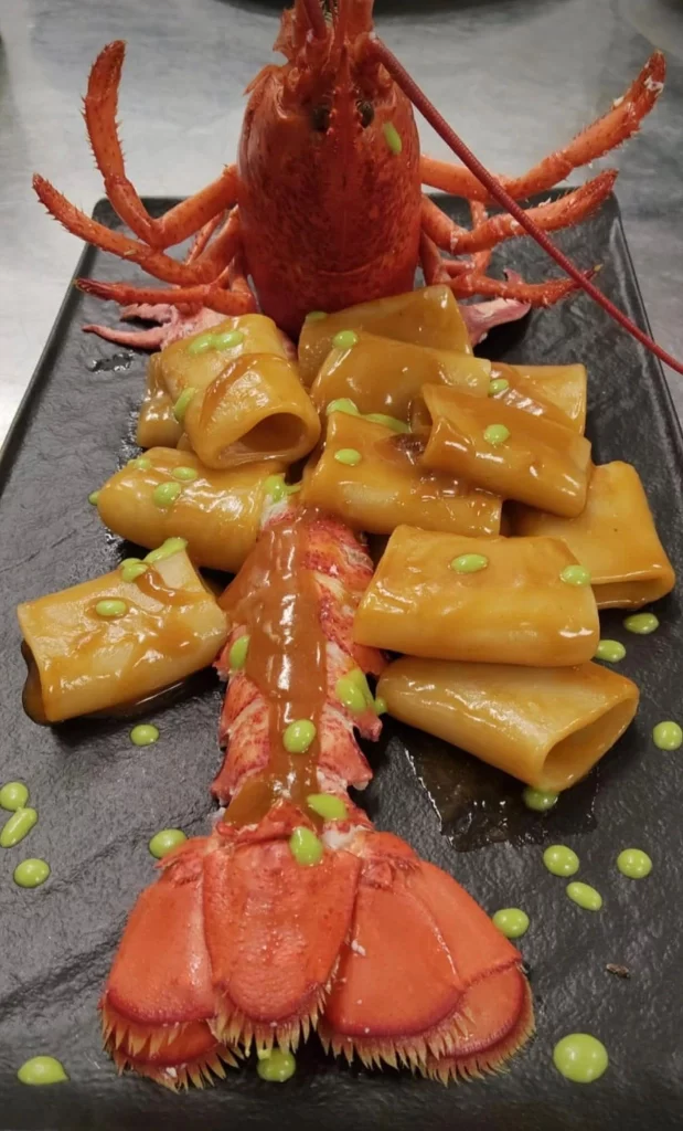 Paccheri all’astice